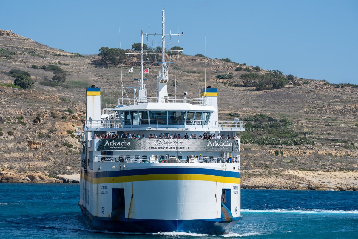 Malta-Gozo arasında 3. çeyrekte rekor sefer: Yolcu ve araç sayısı da zirveye çıktı