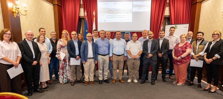 Gozo'da 14 kırsal kalkınma projesine LEADER hibe sözleşmeleri verildi