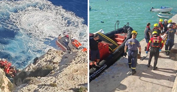 Żurrieq'te kurtarma operasyonu: bir kişi öldü, bir kadın yaralandı