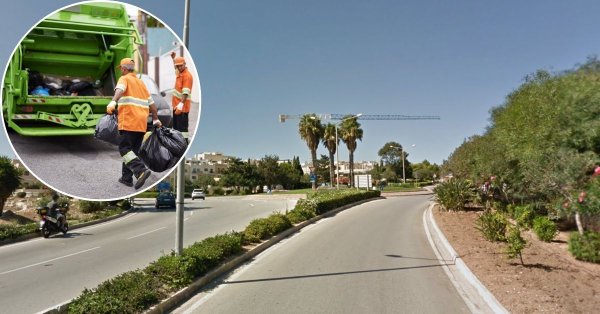 Mellieħa Selmun Tepesi'nde çöp kamyonu alev aldı