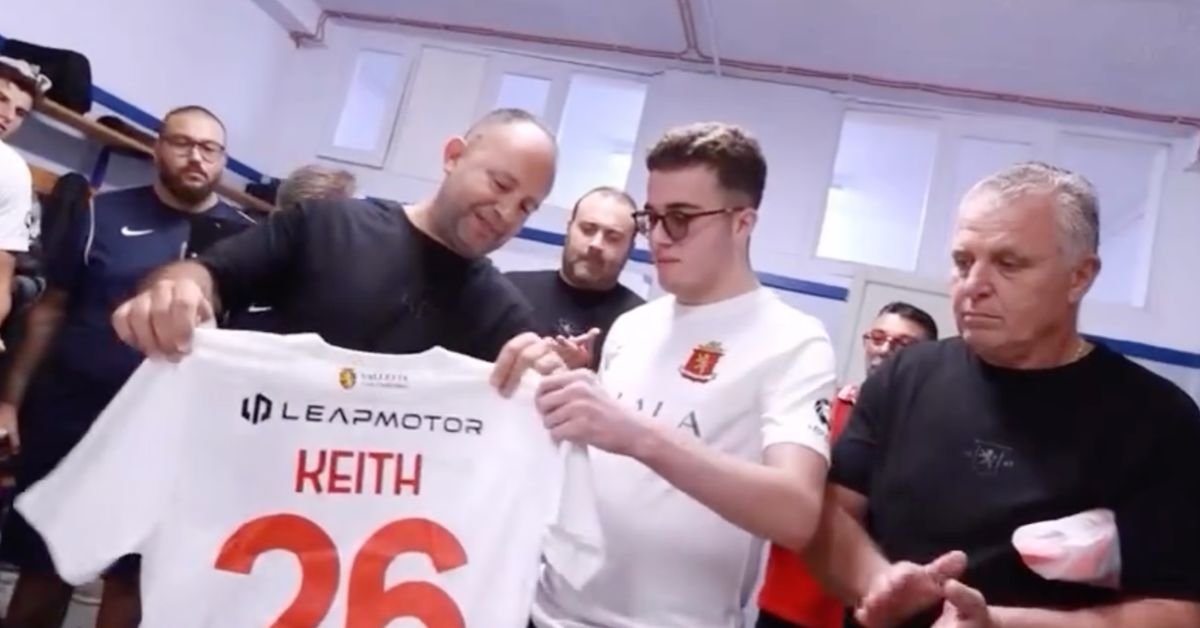 Valletta FC'nin babasına yaptığı saygı videosu sonrası Keith Zammit'in oğlundan duygusal teşekkür