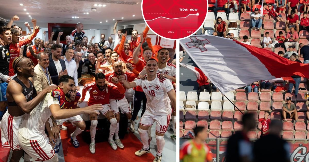 Bir basamak daha yukarı: Malta 11 yılda en iyi FIFA erkekler sıralamasına çıktı