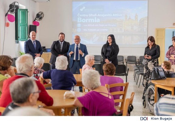 Cospicua'daki Aktif Yaşlanma Merkezi haftanın beş günü hizmet verecek