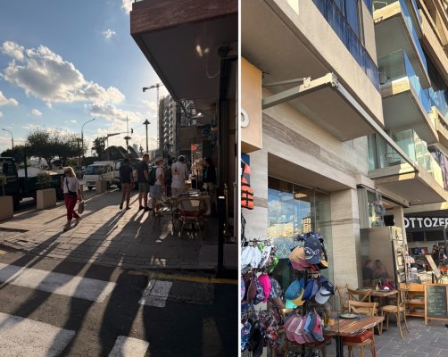 Sliema'daki Piccolo Padre restoranı önündeki yasa dışı yapı kaldırıldı