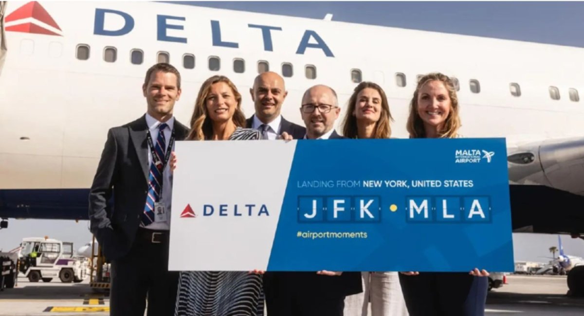 Delta, Malta-New York uçuşlarını 2027'de sürdürmek için hükümetten mali destek istiyor