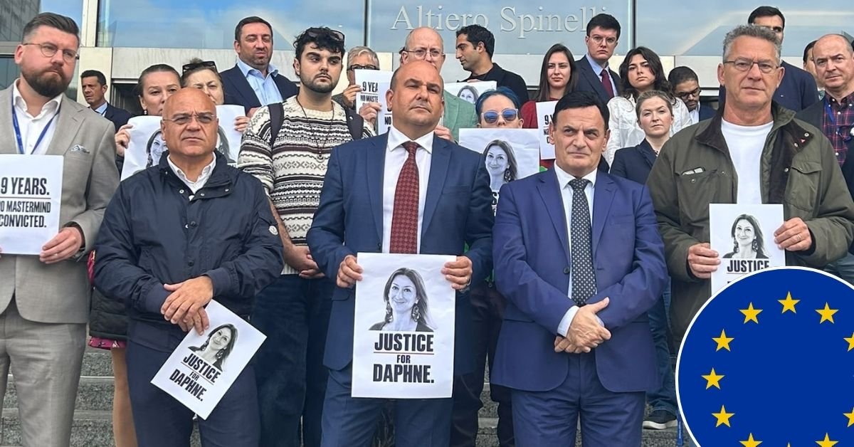Brüksel'de Malta'lı gazeteci Daphne Caruana Galizia anıldı: Öldürülüşünün 9. yılında adalet çağrısı