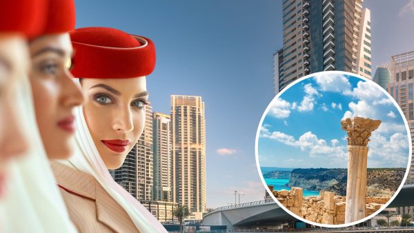 İki kişilik Dubai paketine Kıbrıs'a ücretsiz Emirates uçuşu: ROCS'un ekim süper indirimi