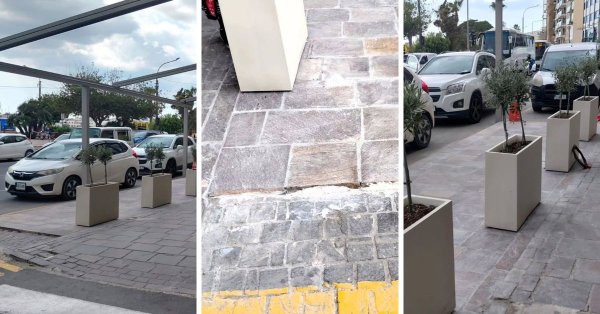 Sliema'daki kaçak yapı halkın tepkisi üzerine yıkılmaya başlandı