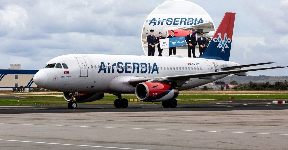 Malta'dan Sırbistan'a yeni doğrudan uçuş: Sırp havayolu Air Serbia Niş hattını açtı
