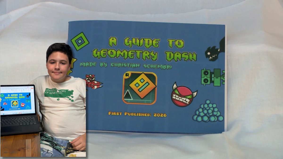 Malta'da 12 yaşındaki çocuk, Geometry Dash oyununda başarı için rehber kitap yazdı