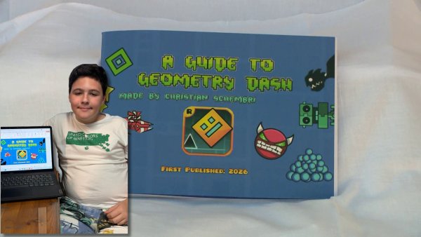 Malta'da 12 yaşındaki çocuk, Geometry Dash oyununda başarı için rehber kitap yazdı