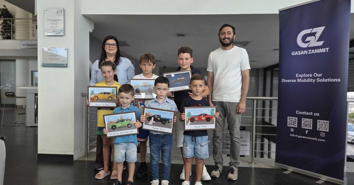 GasanZammit Motors'un GZ Motor Lab yarışmasını Malta ve Gozo'dan altı çocuk kazandı