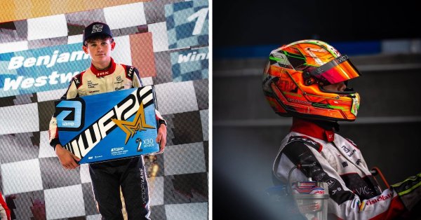14 yaşındaki Maltalı karting pilotu Benji Westwood, İtalya'da dünya ikincisi oldu