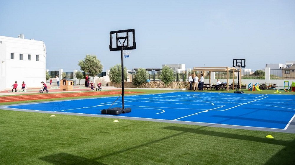 Xgħajra İlkokulu'nda spor, öğrenme ve dinlenme için yeni açık alanlar hizmete girdi