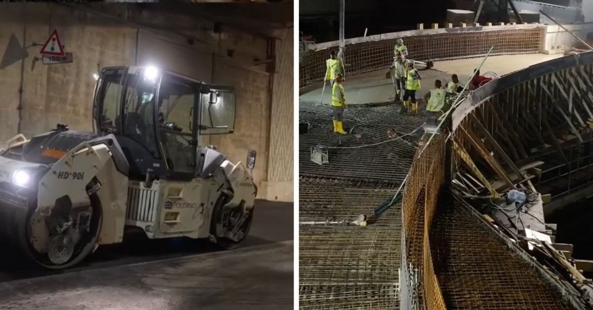 Msida Creek projesinde yeni bağlantı yolu trafiğe açıldı