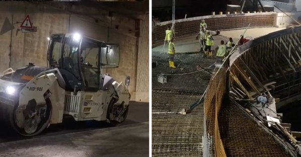 Msida Creek projesinde yeni bağlantı yolu trafiğe açıldı
