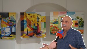 Ressam Twanny Darmanin'in zamanın farklı hikâyelerini anlatan 60 tablosu